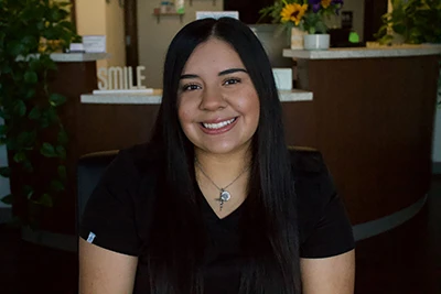 Aliyah Suarez, a Dental Assistant.