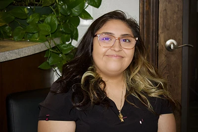 Vanessa Rodriguez, the Front Desk Receptionist